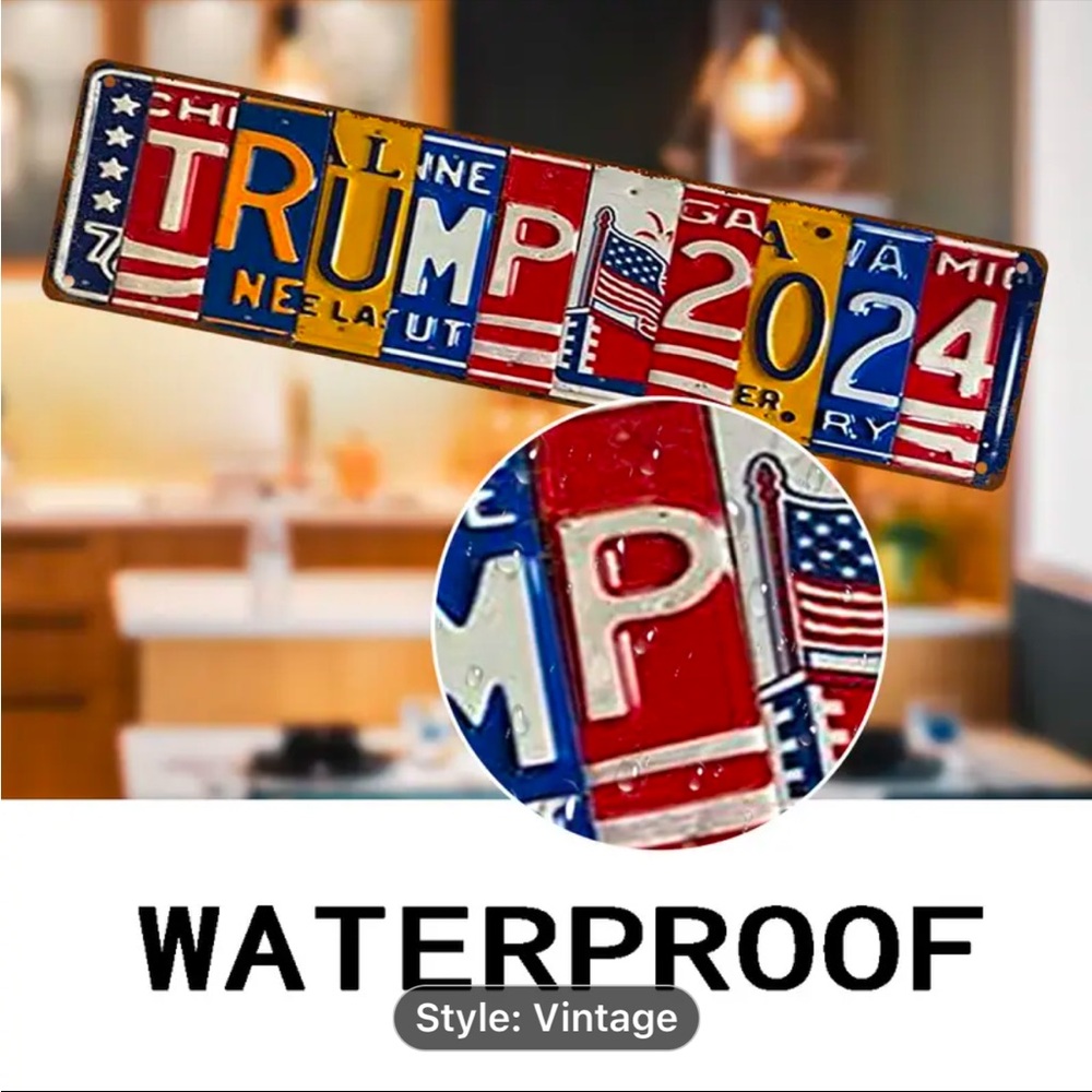 🇺🇸🪪TRUMP DECORATIVE LICENSE 🪪 PLATES🇺🇸🪪